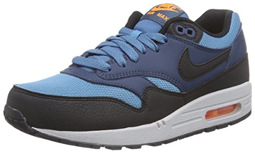 NIKE Men's Air Max 1 Essential Black/Squadron Blue/Wolf Grey 11 D(M) US