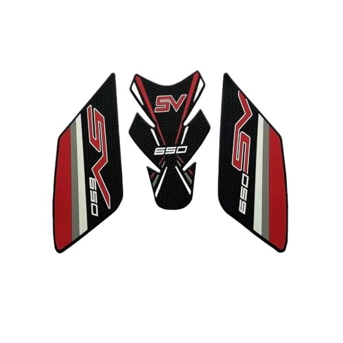Accessoires de moto SV650 autocollant réservoir carburant noir