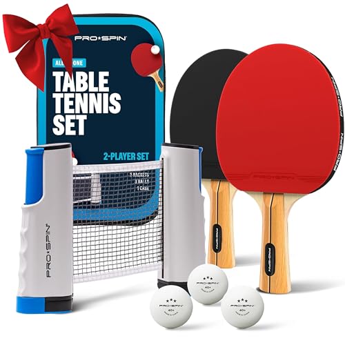 PRO-SPIN All-in-One Ping Pong Set -...