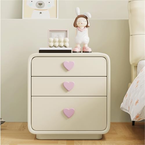 Table de chevet 3 tiroirs pour une chambre d'enfant douce - 5