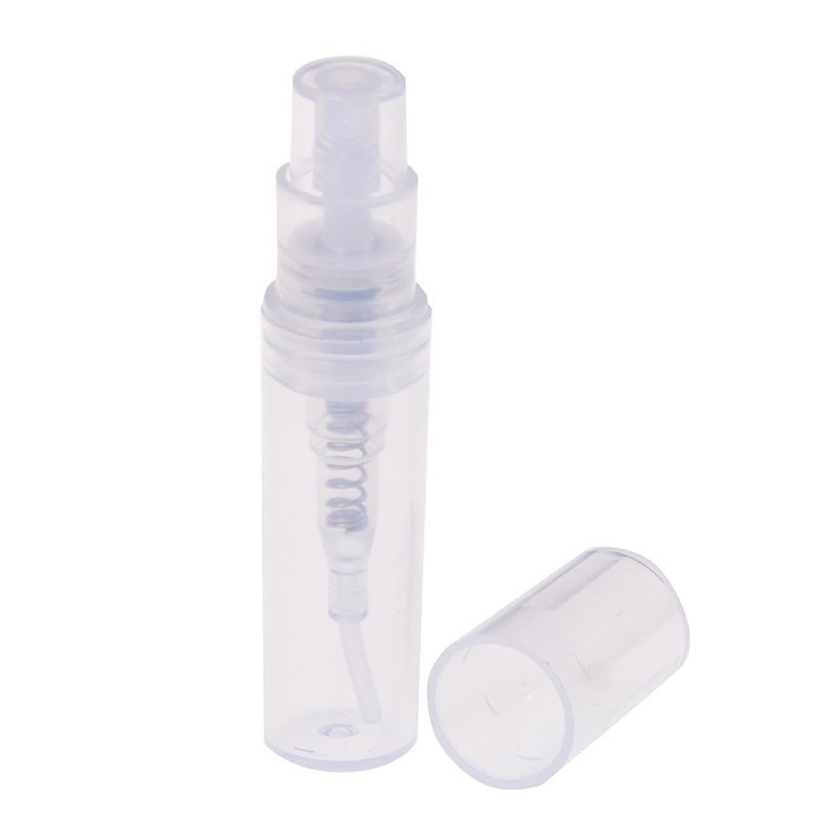 Mini przezroczysta butelka plastikowa 2 ml, perfumy, pusta butelka na próbki, nadaje się do towarzystwa podróży, 480
