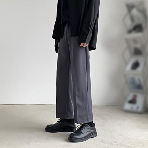 Pantalones de vestir holgados y cómodos para hombre DGHM-JLMY miniatura 4