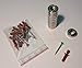 Produktbild 10 x Neodym-Ringmagnete/Senkmagnete/Topfmagnete, Durchmesser 20 mm, mit Senkung/Bohrung inkl. 10 Schrauben und Dübel