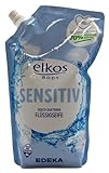 Edeka elkos Sensitiv Flüssigseife Nachfüllbeutel, 7er Pack (7 x 750ml)