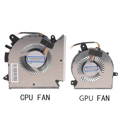 Ventilador de refrigeración CPU GPU para reparar radiadores de notebook GF65 5