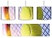 Produktbild Tennisschläger mit Tennisball Bunstift Effekt inkl. Lampenfassung E27, Lampe mit Motivdruck, tolle Deckenlampe, Hängelampe, Pendelleuchte - Durchmesser 30cm
