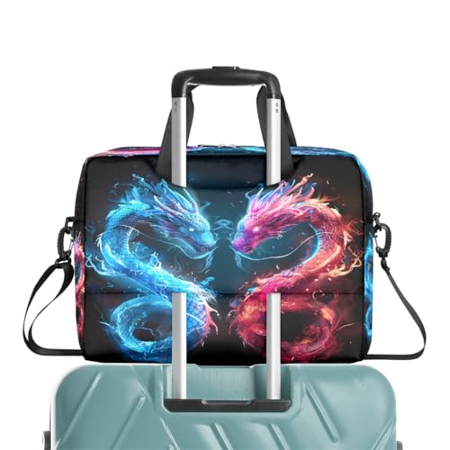 Bolso Abstract Blue Dragon para laptop 16 pulgadas impermeable miniatura 7