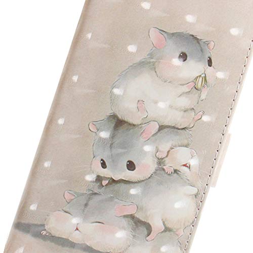 Yoking Iphone Xrケース 手帳型 かわいい ハムスター ペット アニマル 動物柄 Iphone Xr 手帳ケース キラキラ 3dの視覚 Iphone Xr ケース手帳型可愛い アイフォンxrケース手帳型おしゃれ スマホケース Iphonexr手帳型人気 女性 レディース用 オシャレ クリーム色 保護