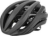 Giro Bike Unisex – Erwachsene Aether Spherical MIPS Fahrradhelme, Matte Black/Flash, L