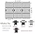 Grill Grates Replacement for Charbroil Advantage 463344116 Gas2coal 463340516 Cooking Grids for G460-0500-w1 463343015 463340516 463370516 G530-b700-w1 463672416 463344116