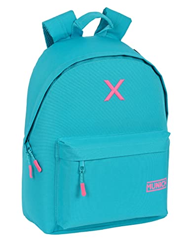 Safta - Mochila Para Portatil 14,1&Quot; Munich Turquesa En Oferta Mochila Para Portatil 14,1&Quot; Munich Basicos &Quot;Turquesa&Quot;