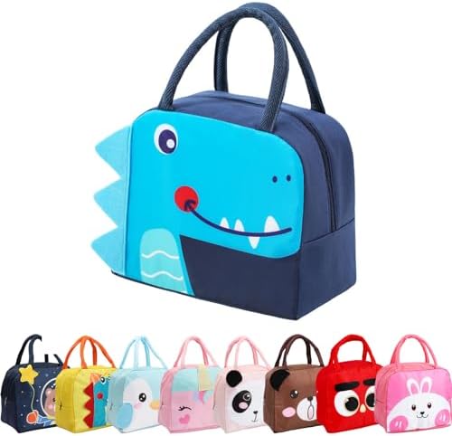 Runmeihe Sac Isotherme Repas Enfant Pour Les Filles, Les Garçons ...