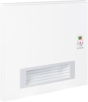 Ivigo Electric Panel Convector Heater with Fan Digital 2500 Watt White Operated Efp4550e25b