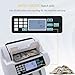 Oukeyer H-8300 Bill Counter Money Counte Machine Batch Mode Banknote Counter LCD Display UV/MG/IR Detection,Value Count/Add+Value/Add+Batch Mode 1500pcs/mins