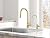 AguaStella AS09CB Champagne Gold, Brushed Soft Gold Stainless Steel Kitchen Water Filter Faucet RO Faucet for Most Reverse Osmosis Units or Water Filtration System in Non-Air Gap