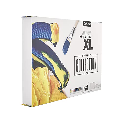 Pebeo Óleo de caixa de coleção FINE XL, 39,5 x 28,2 x 4,9 cm, misto