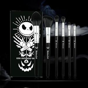 6 PCS The nightmare before Christmas Gifts with Box The nightmare before Christmas Makeup Brushes Eyeshadow Brushes Halloween Make Up Kit 6 PCS The nightmare before Christmas Gifts with Box The nightmare before Christmas Makeup Brushes Eyeshadow Brushes Halloween Make Up Kit