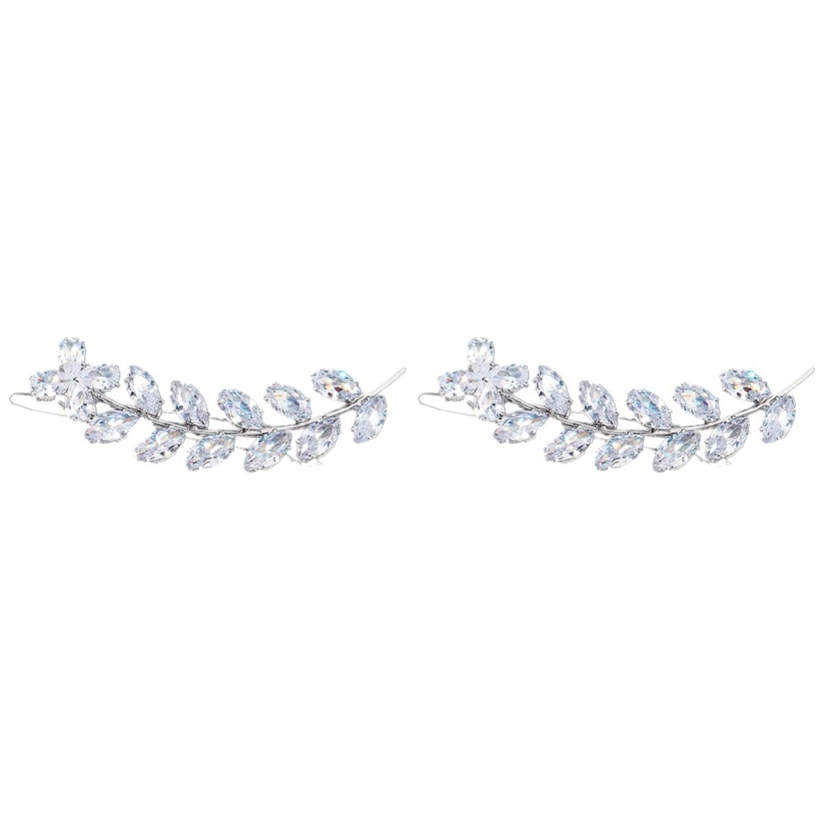 Pince à cheveux en strass pour femme accessoire coiffure mariage