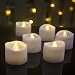 SHYMERY Battery Operated LED Tea Lights,Pack of 24,Flameless Votive Tealights Candle with Warm White Flickering Light,Small Electric Fake Tea Candle Realistic for Wedding, Table,Outdoor Celebration
