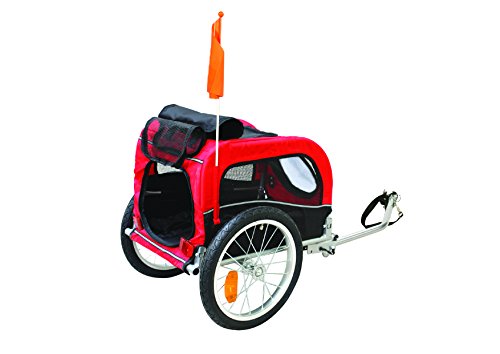 Croci Cargo Bike - Bicycle Trailer and Dog Stroller - Practical Spacious and Comfortable Bicycle Dog Carrier - 128 cm long for dogs weighing up to 40 kg - Image 3