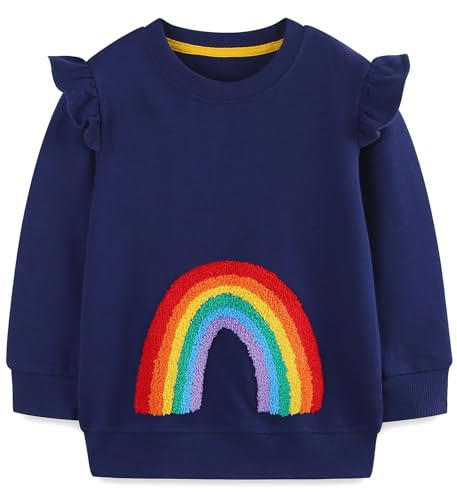 Image of Hongshilian Unisex Kids Cute Cartoon Cotton Sweater Shirt