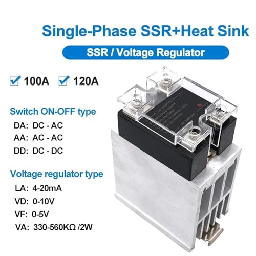 Régulateur de tension manuel 100A pour éviter la surchauffe des circuits