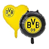  Borussia Dortmund BVB-Folienballons (2er Set) one Size