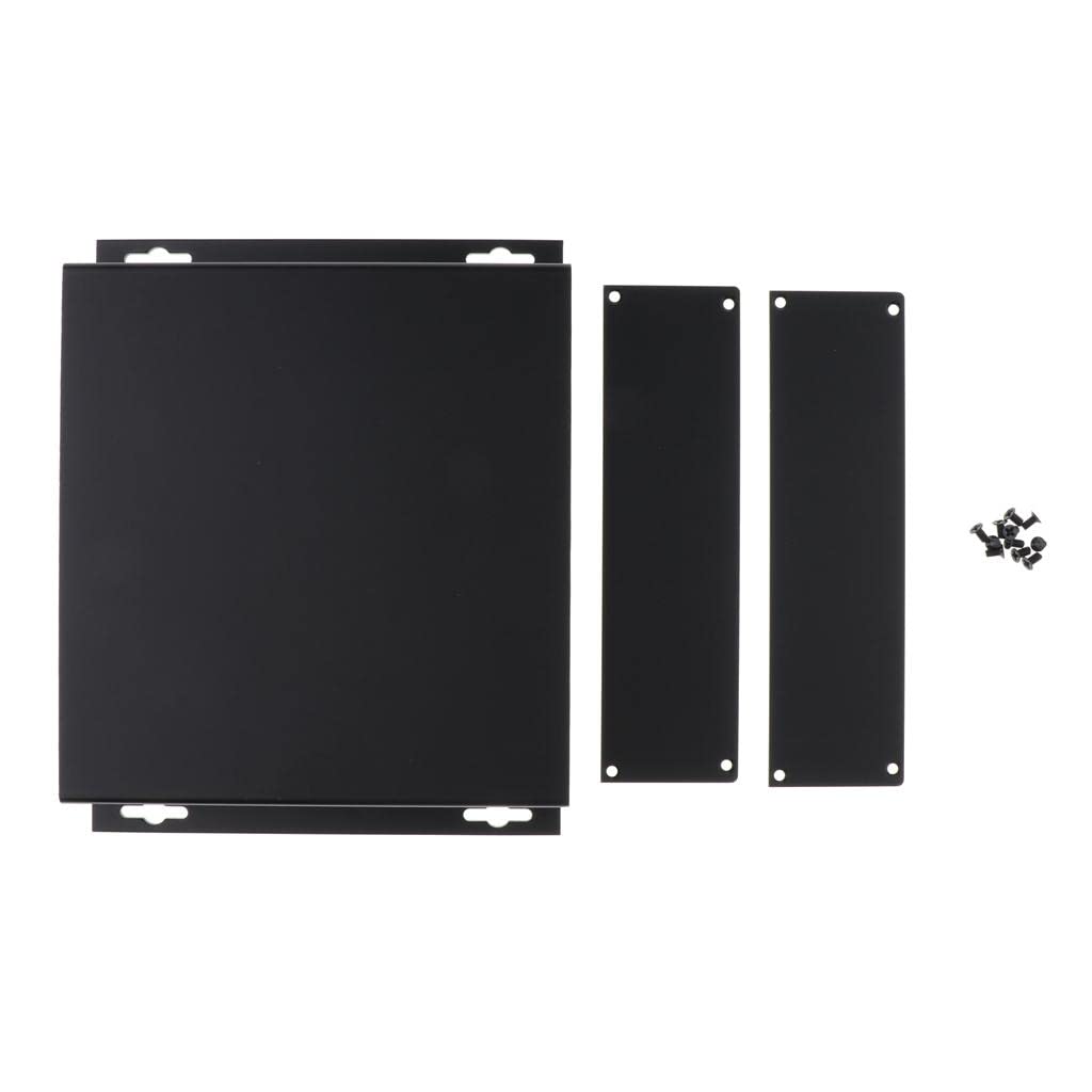 ATORSE™ Extruded Aluminum Enclosure Pcb Cooling Flat Box Case Diy 190X150X44Mm Black-image-16