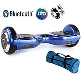 UNITED TRADE Hoverbuetooth, Due Ruote 6.5' Blu Certificazione UL 2272 - Omaggio Borsa per...