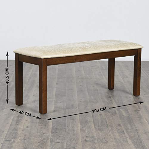 Image of Home Centre Harmony Sia Six-Seater Dining Table with 4 Chairs and 1 Bench