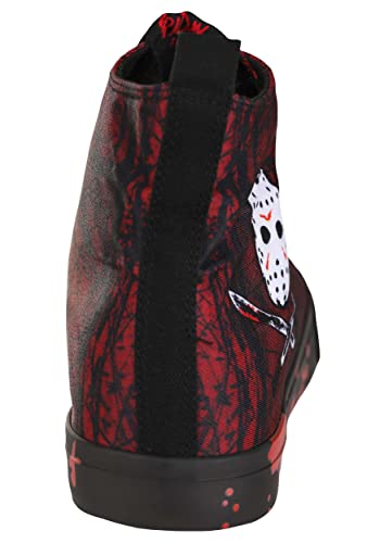 Adult Friday the 13th Jason High Top Sneakers3