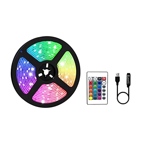 Luz de fondo TV flexible con tira LED RGB de 20m y conectividad Bluetooth