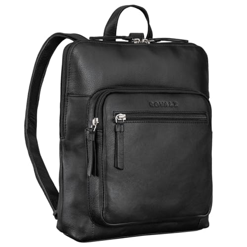 ROYALZ 'Carolina' Moderner Leder-Rucksack Damen...