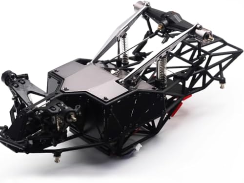 Image of Orlandoo Hunter Titanium Red Aluminum Alloy CNC Upgrade Parts for 1 /32 Mini Roll Cage RC Trophy Truck, RC Short Card Car OH32X02 DIY Unassembled Championship Card Kit