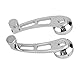 Auto Fenstergriff, 2PCS Auto Auto Fenster Kurbelgriff Set Auto Zubehör Fit für ältere Modelle Silber
