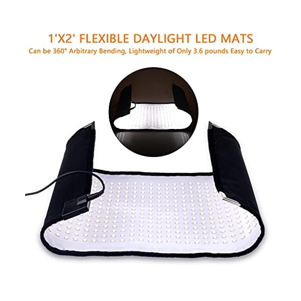 CIFE FL-3060 Flexible LED-Videoleuchte 448pcs LEDs CRI95 5500K 2.4G Fernbedienung Für Fotoaufnahmen – Bild 7