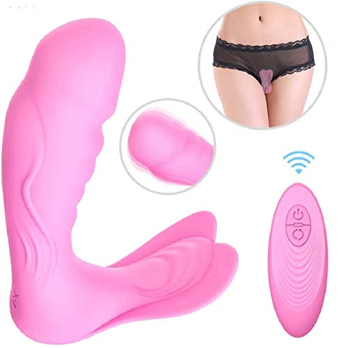 MDNHWS Weạrable G Spọt Bụtterfly Vibrạtor - Wịreless Vibrạdor for Womẹn Pạnties