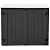 DWVO Outdoor Weather-Resistant Horizontal Storage Shed, 35 Cu Ft Capacity, Lockable and Waterproof, Suitable for Storing Garden Tools, Dark Gray