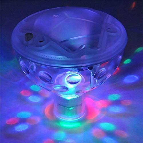 Ubersweet® Imported 2X(Creativity Stunning Pool Light Floating Underwater LED Disco Light Glow Z8J6-image-29
