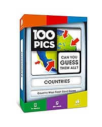 100 PICS Countries of the World Travel Game