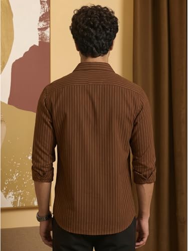 Image of DEELMO Men's Regular Fit Solid Soft Touch Textured Shirt || Casual, Formal and Bussiness Wear || (Available in Plus Size)
