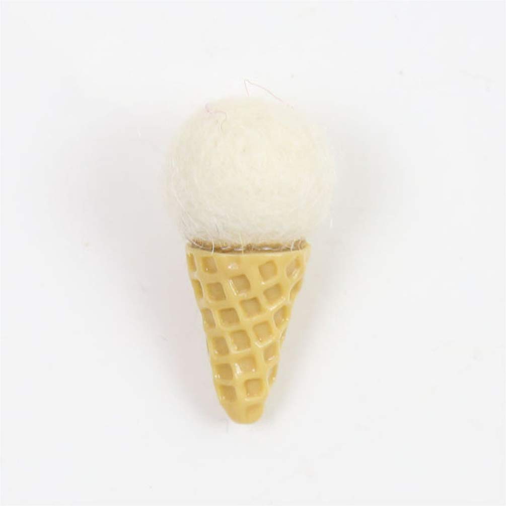 50 Pieces Pure Wool Felt Balls, Wool Beads, Pom Poms, Garland, Diameter 1.5 Centimeter - 0.6 Inch