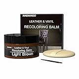 NADAMOO Leather Recoloring Balm Light Brown 225g / 8 oz, Leather Repair Kits for Couches,...