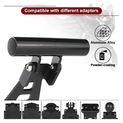 Support GPS Triumph Tiger 800 extension de guidon moto pour navigation - 6