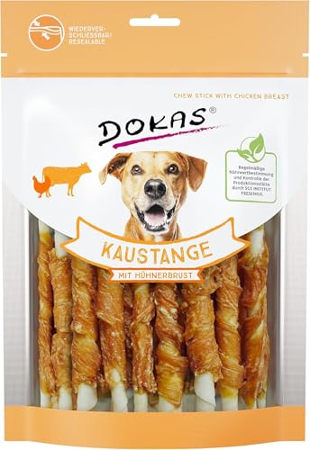 Dokas Hunde Snack Kaustange mit Hühnerbrust 200g | 9-er Pack