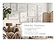 Artower® Bilderrahmen für DIN A4 21 x 30 cm Natur Holz Eiche Dünner Rahmen | Posterrahmen Groß Collage | Picture Frame 21 x 29,7cm | Holzrahmen| Holzbilderrahmen Poster Echtholz