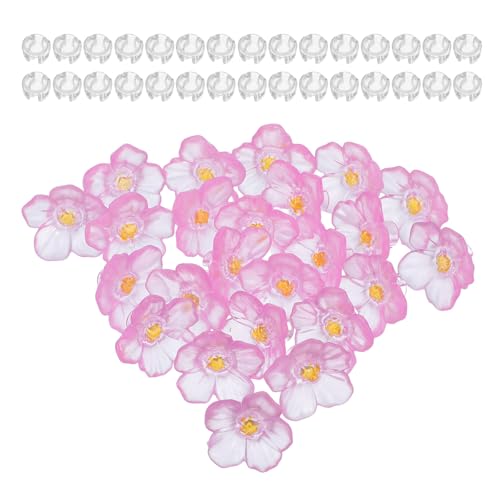 Guirnalda de luces decorativas flor de melocotón OSALADI 80 LED impermeables