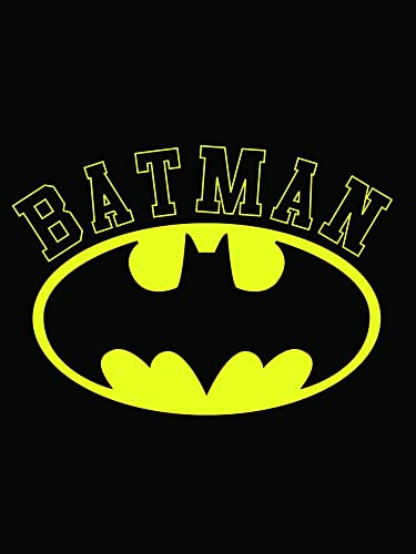 DC Comic Book Batman Logo Men's Black Hooded Sweatshirt3