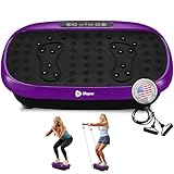 Lifepro Vibration Plate Exercise Machine with Magnetic Acupoints - Full Body Vibration Platform for Beginners and Recovery - Ideal Lymphatic Drainage Massager for Muscle Toning and Overall Fitness