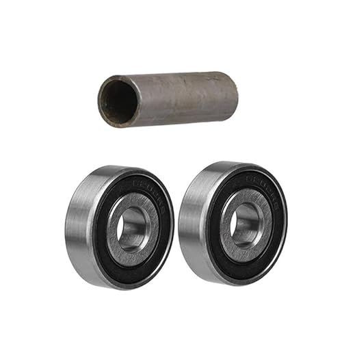 12x53mm Axle Sleeve Spacer+ 6202RS Wheel Bearings for 15mm Axle